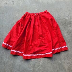 Children's Small Red Skirt